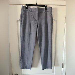 LOFT Julie Dress Pant - Navy Patterned